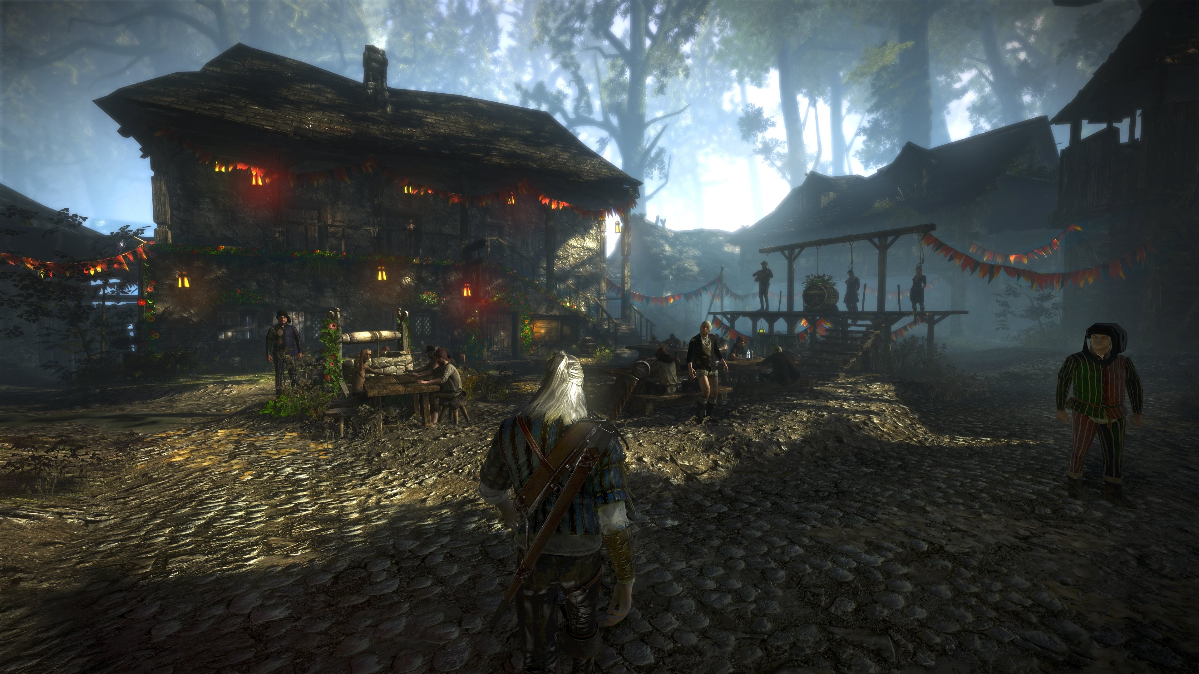 the trading outpost and town of flotsam The Witcher 2 rpg codex