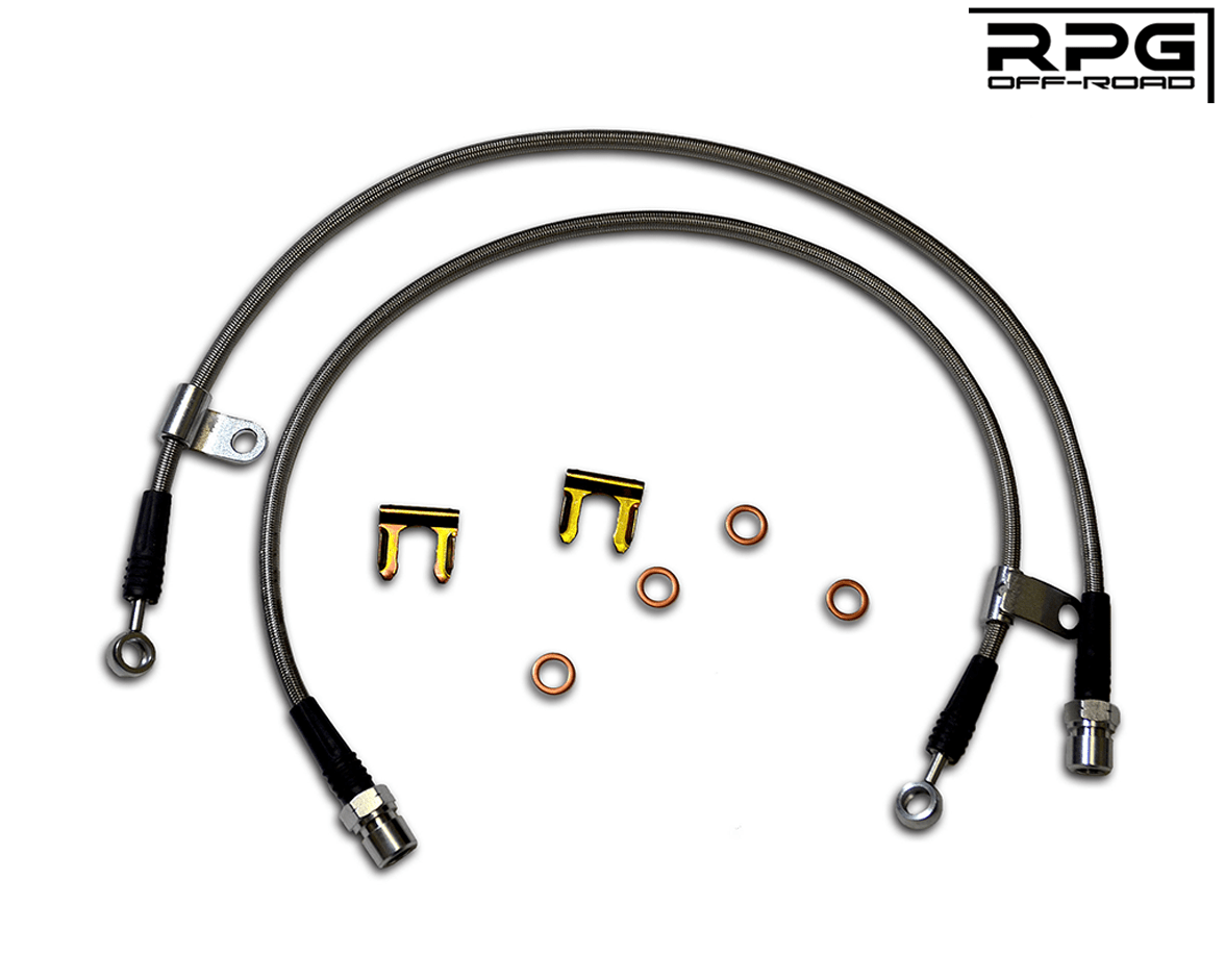 '10+ Ford Raptor Stainless Steel Brake Lines RPG Offroad