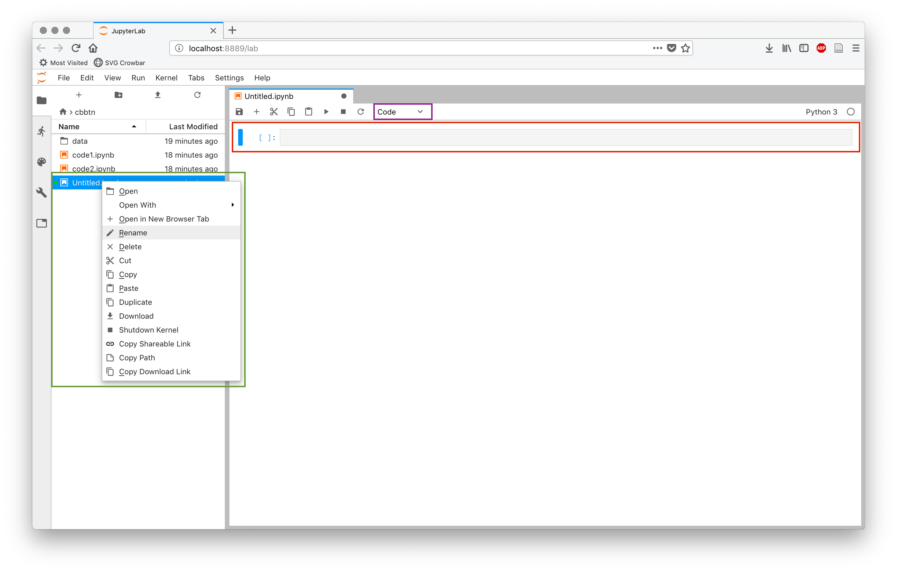 Python jupyter notebook with links to other notebooks asevdyna