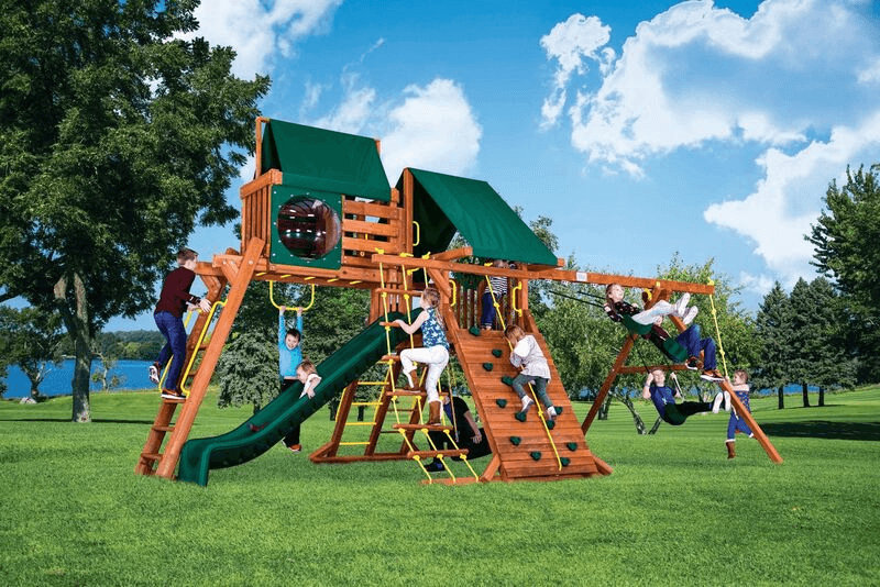 Circus Playsets Cedar Swing Sets Wooden Playsets San Antonio