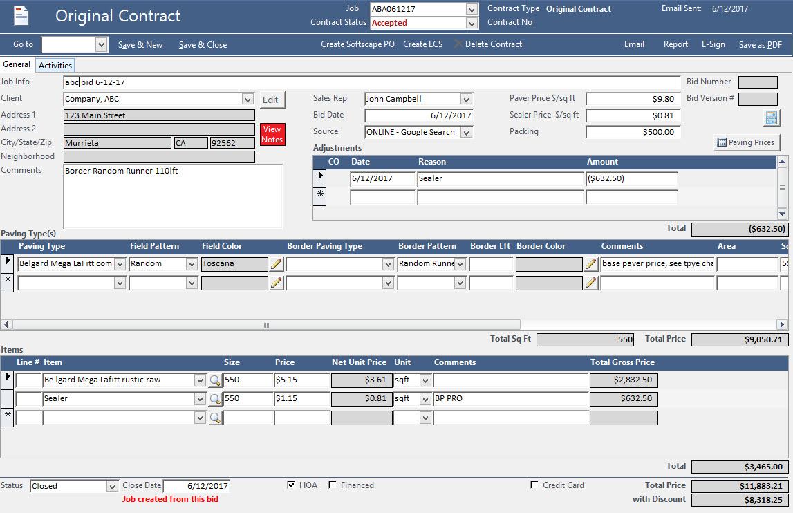 Landmark RPT Software