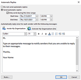 Outlook Email Auto Reply _ How to Create Auto Replies in Outlook: A