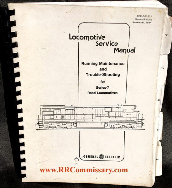 Railroad Commissary railroad operating, maintenance, parts