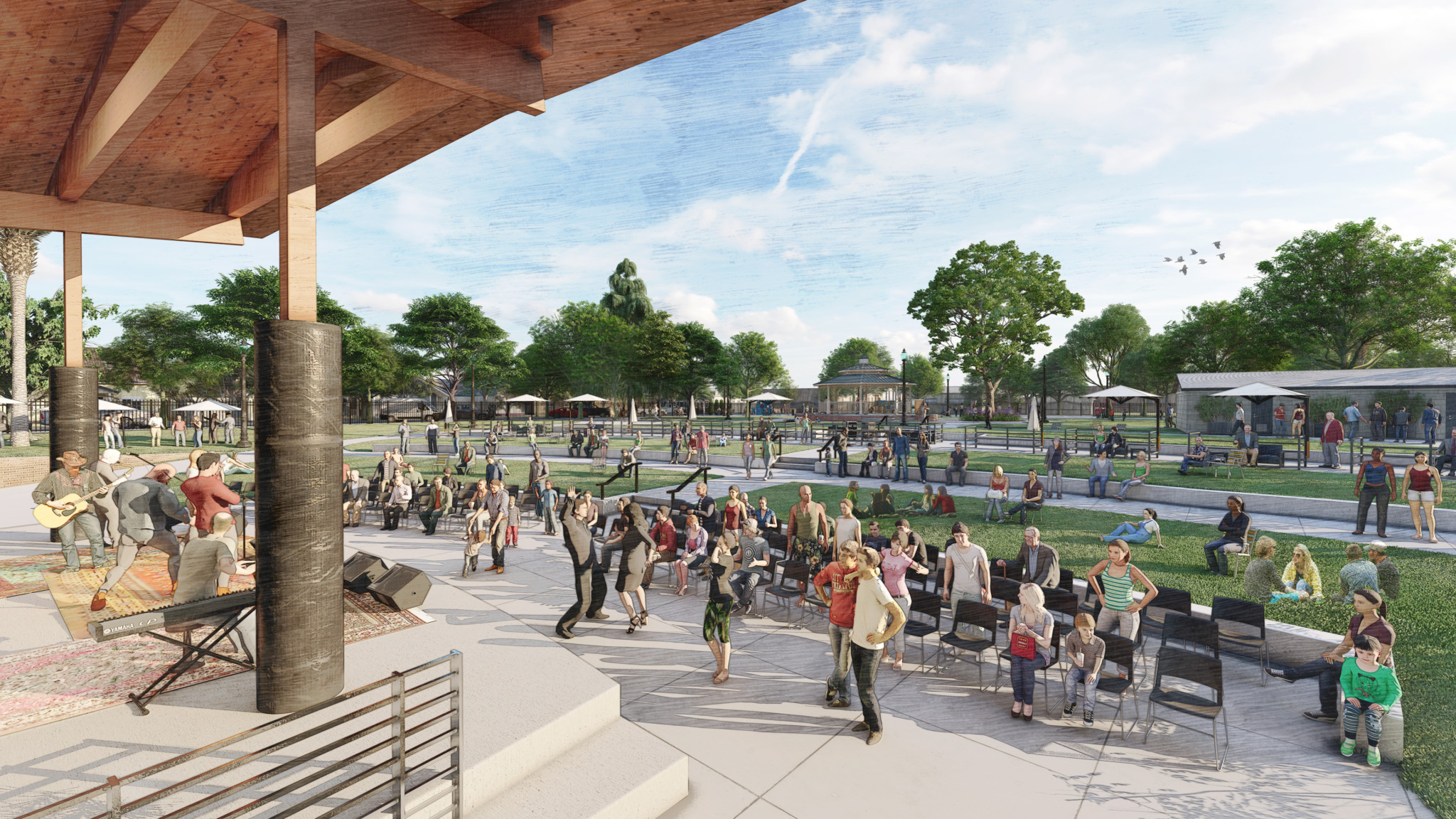 Tulare hopes amphitheater will make some noise for newly designed park