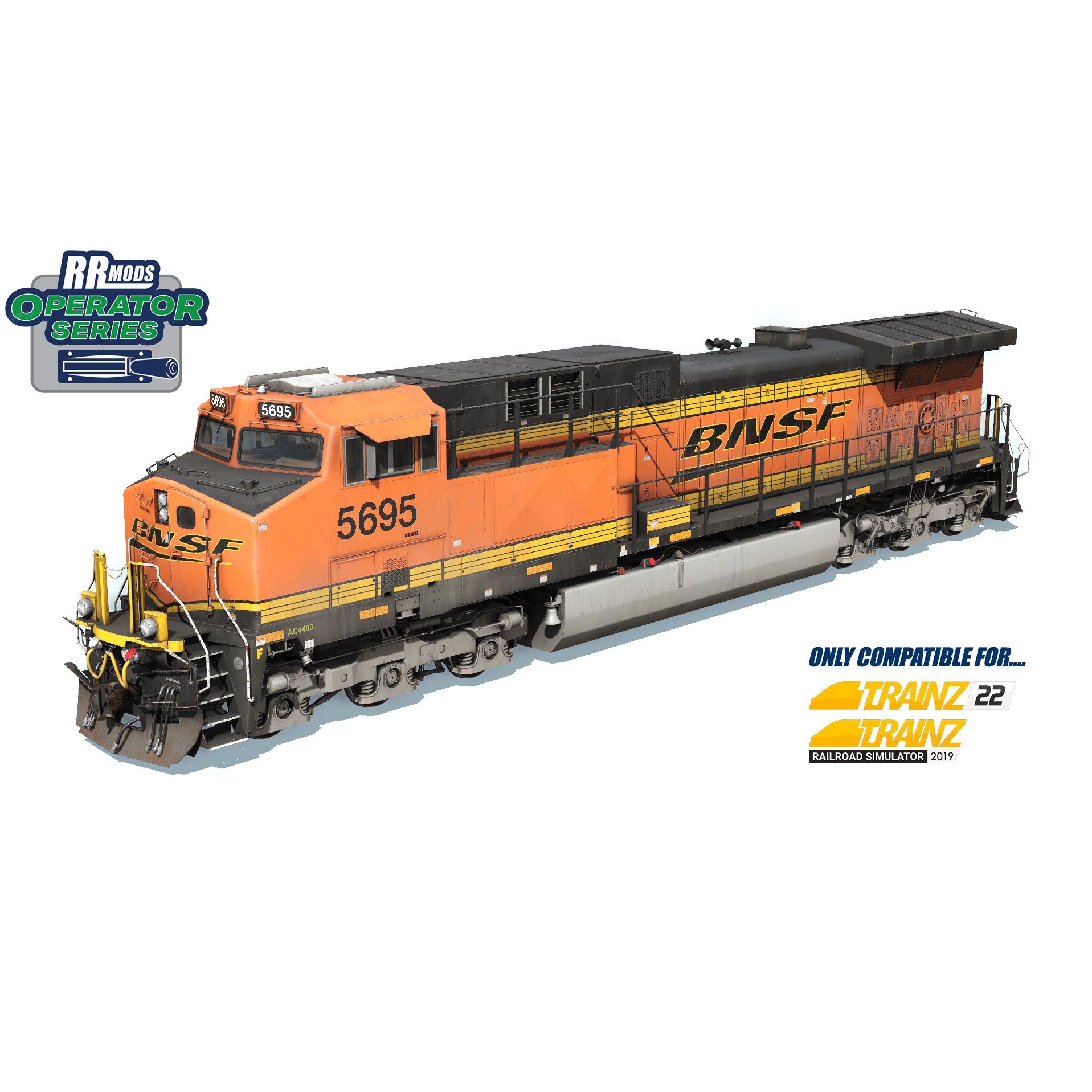 BNSF 5603-5717 (H3 PAINT) AC4400CW | RRMods CA