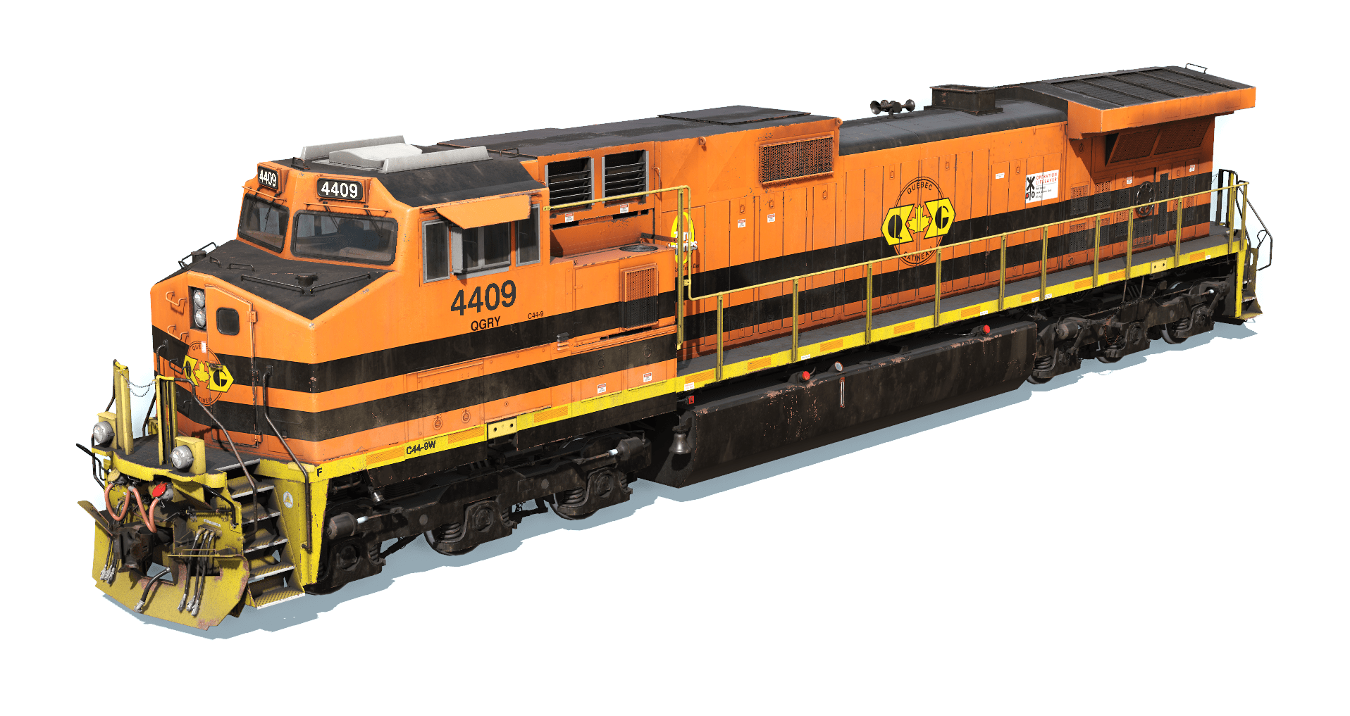 Genesee & Wyoming C449W Pack (AZRC, MNA, QGRY) RRMods CA
