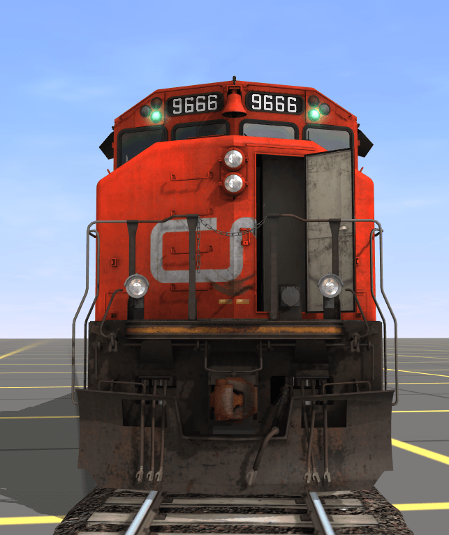 CN GP40-2W 9633-9667