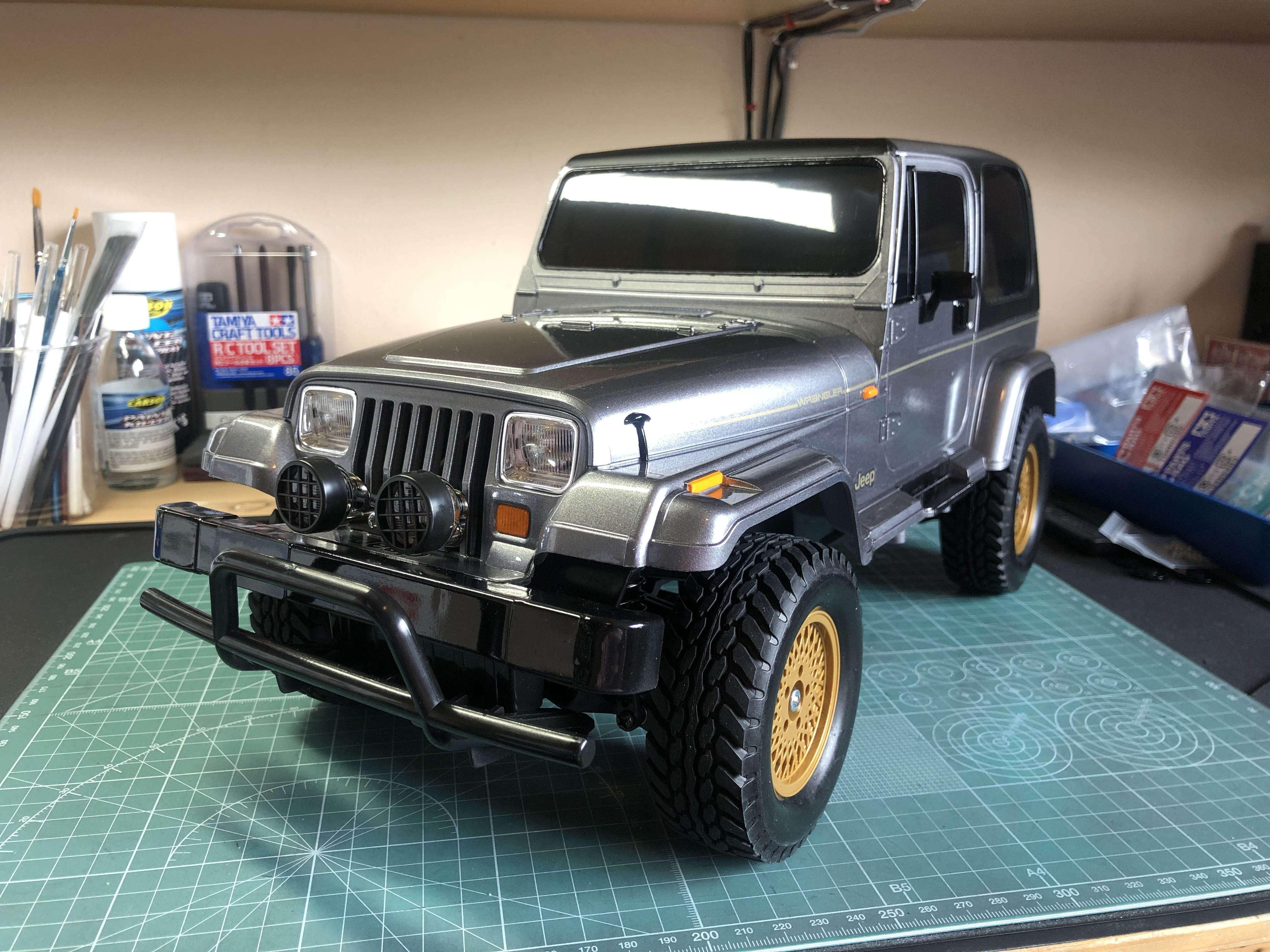 Tamiya Jeep Wrangler RSC Scale Models
