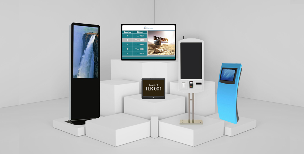 Importance of Display Devices in Queue Management System