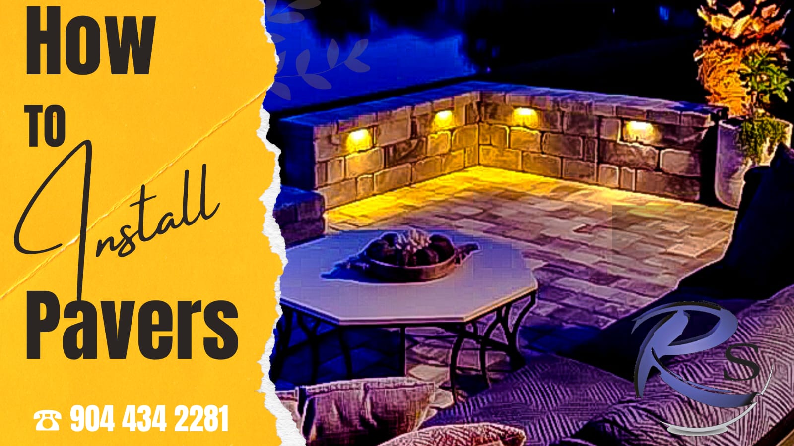 How to Install Pavers Jacksonville fl R Souza Pavers