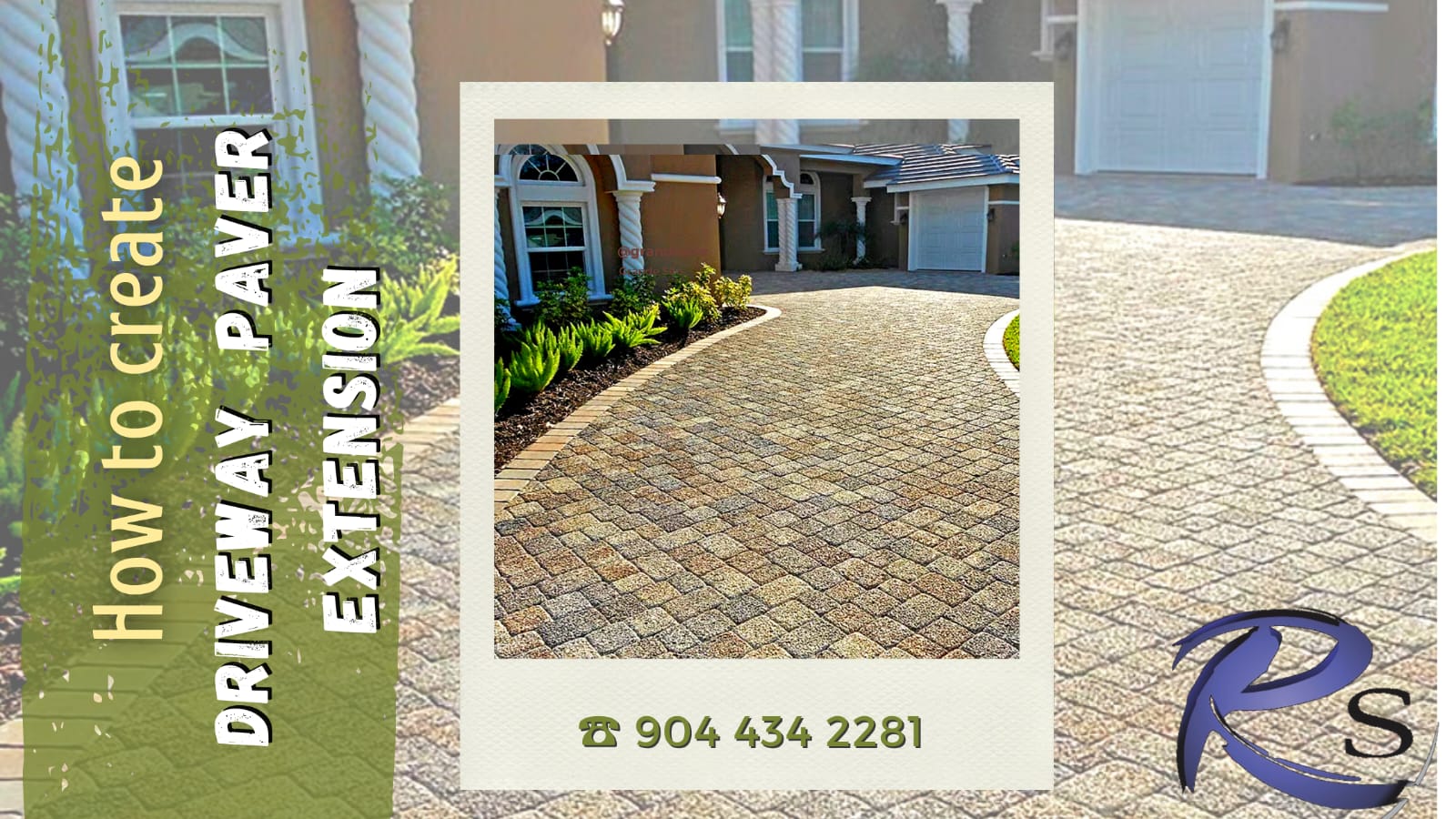 How to create driveway paver extension R Souza Pavers