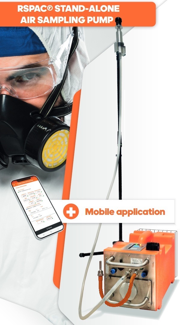 RSPAC© air sampling pump 🇫🇷 French manufacturer of air sampling pumps