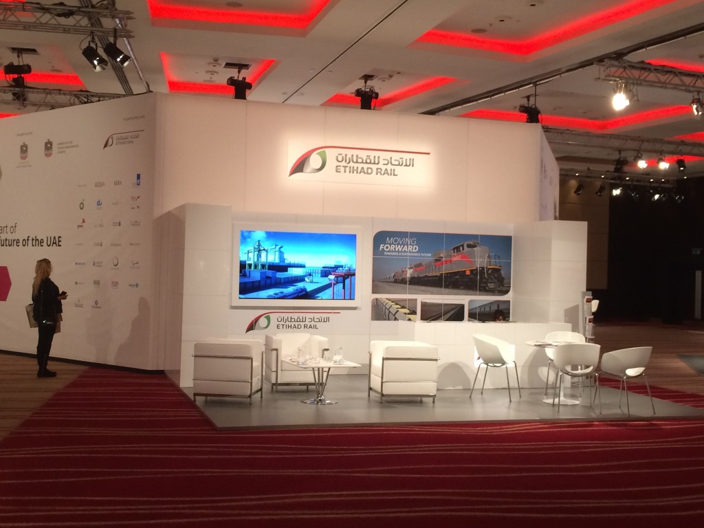 Exhibition Stands & Staging, UAEUK Pioneers Forum, London R.S. Sets Ltd.