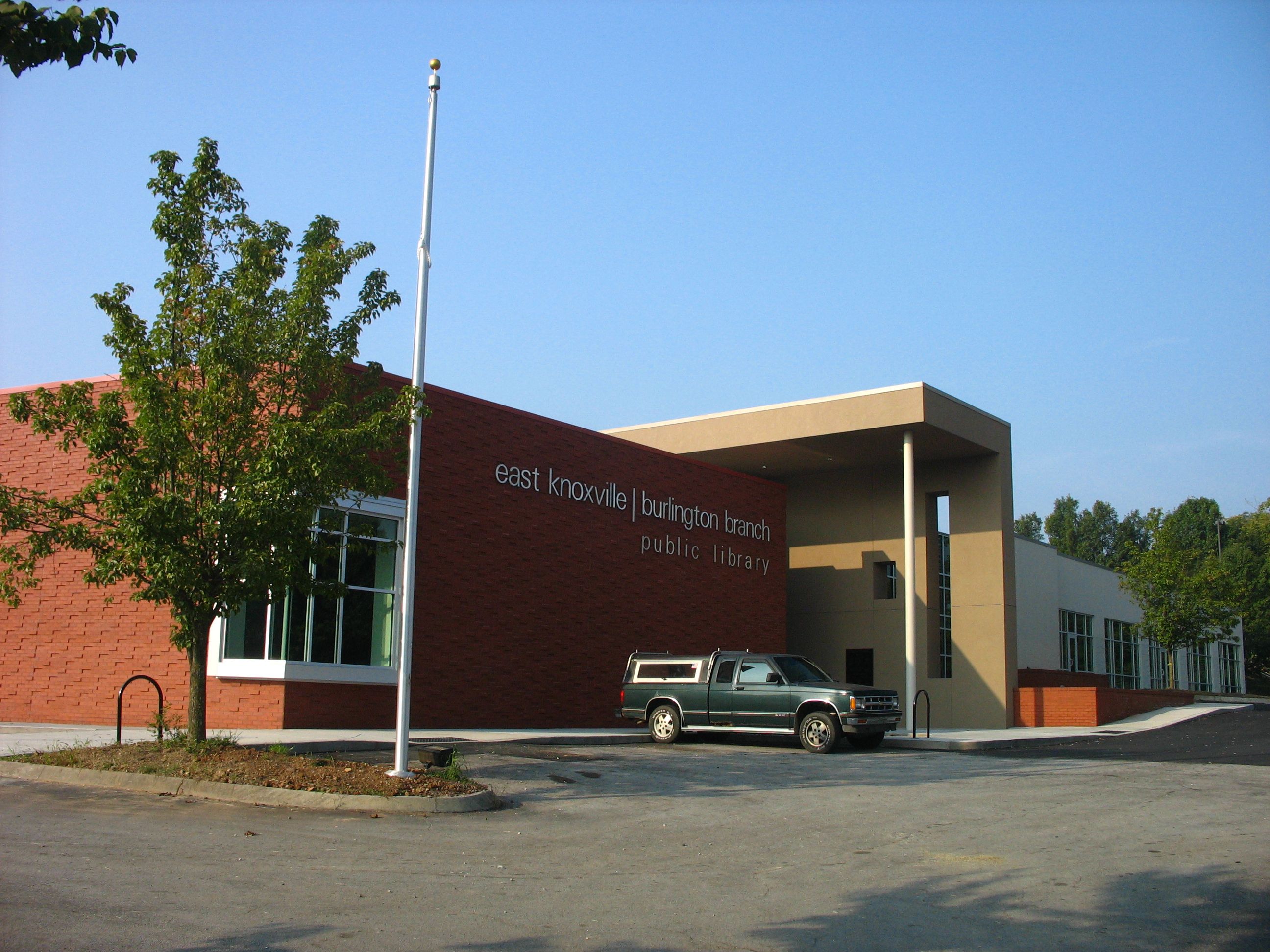 Burlington Library Knoxville RTC General Contractors