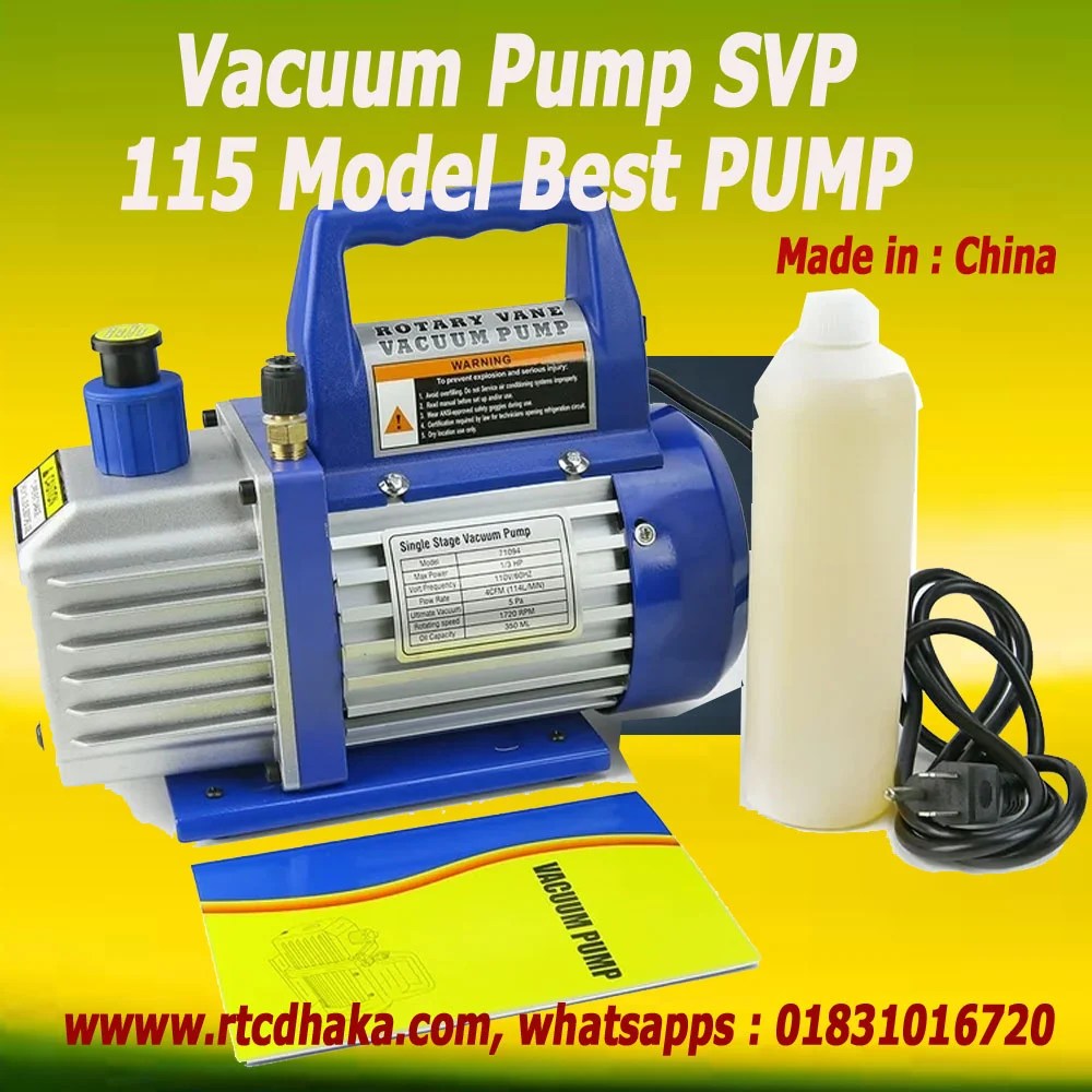 Vacuum Pump SVP 115 Model Best PUMP RTCDHAKA