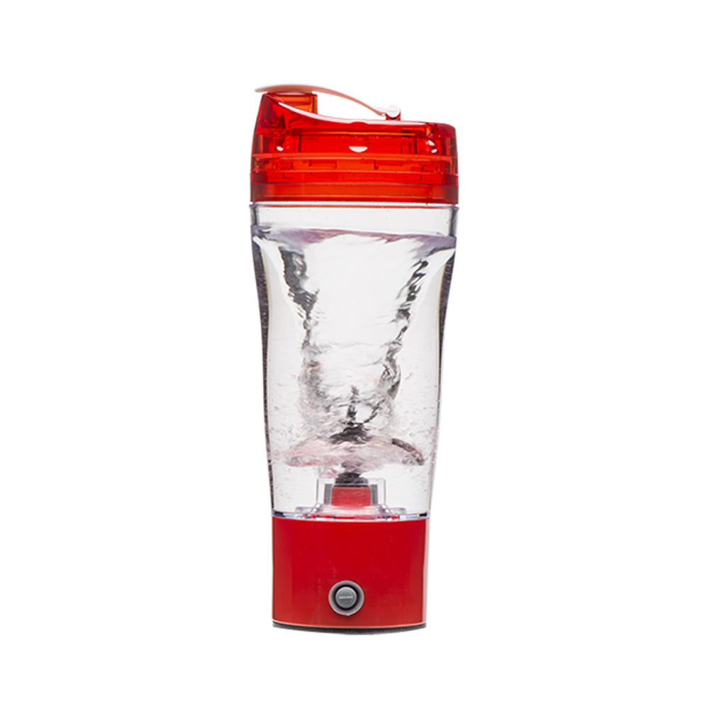 Red Color Portable Protein Electric Shaker Bottle Mixer 500ml/700ml