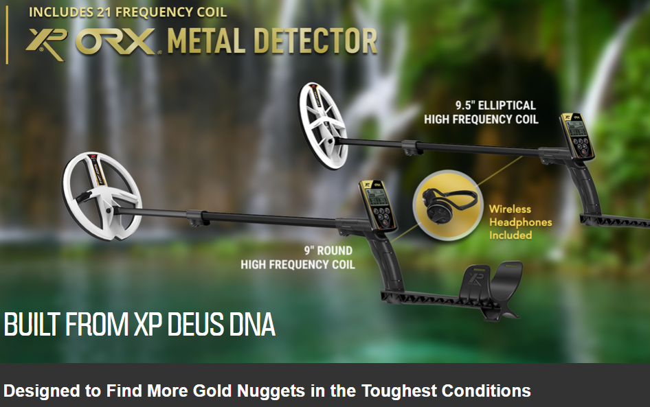 XP ORX Gold Metal Detectors
