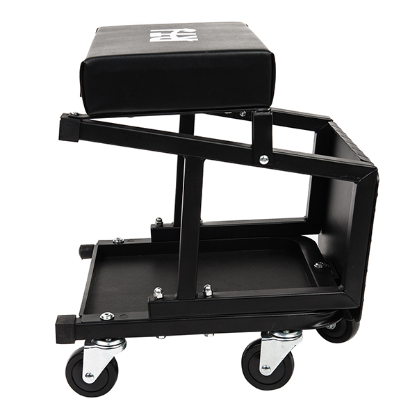 RTJ 400 lbs Capacity Mechanic Roller Seat and Stool Combo , Black