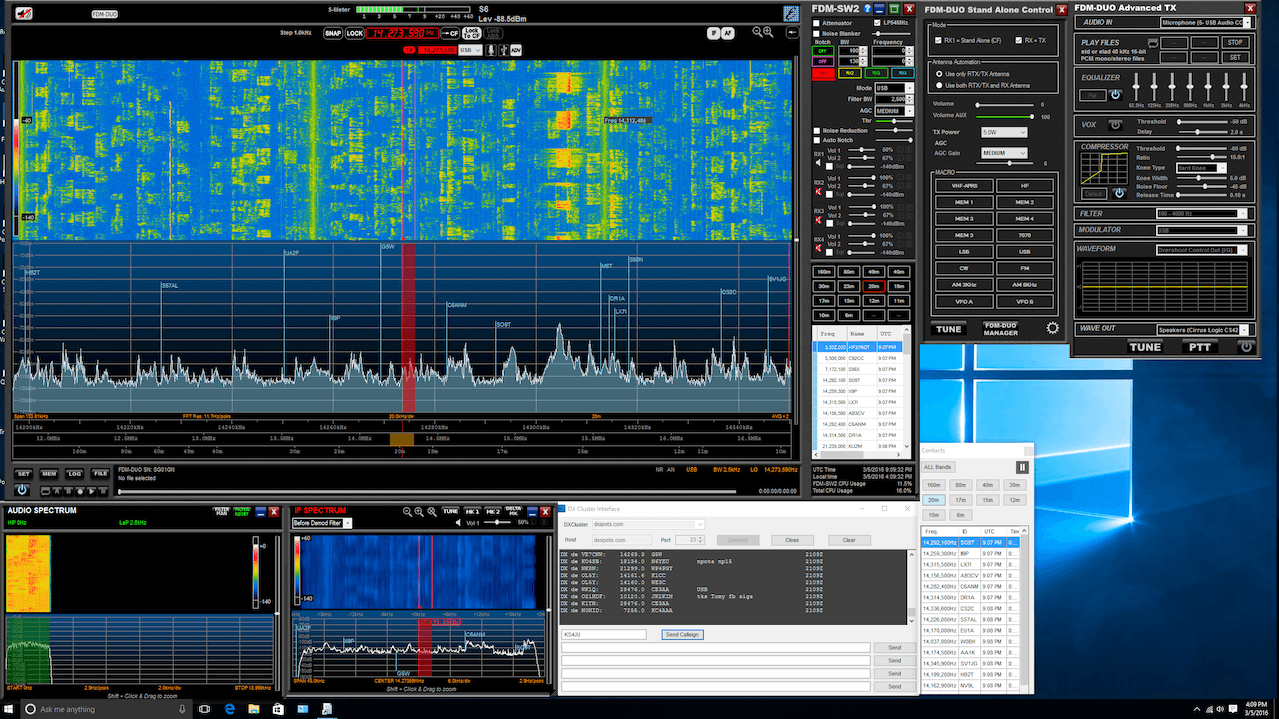 HamRadioScience Reviews the Elad FDM-DUO Software Defined Transceiver