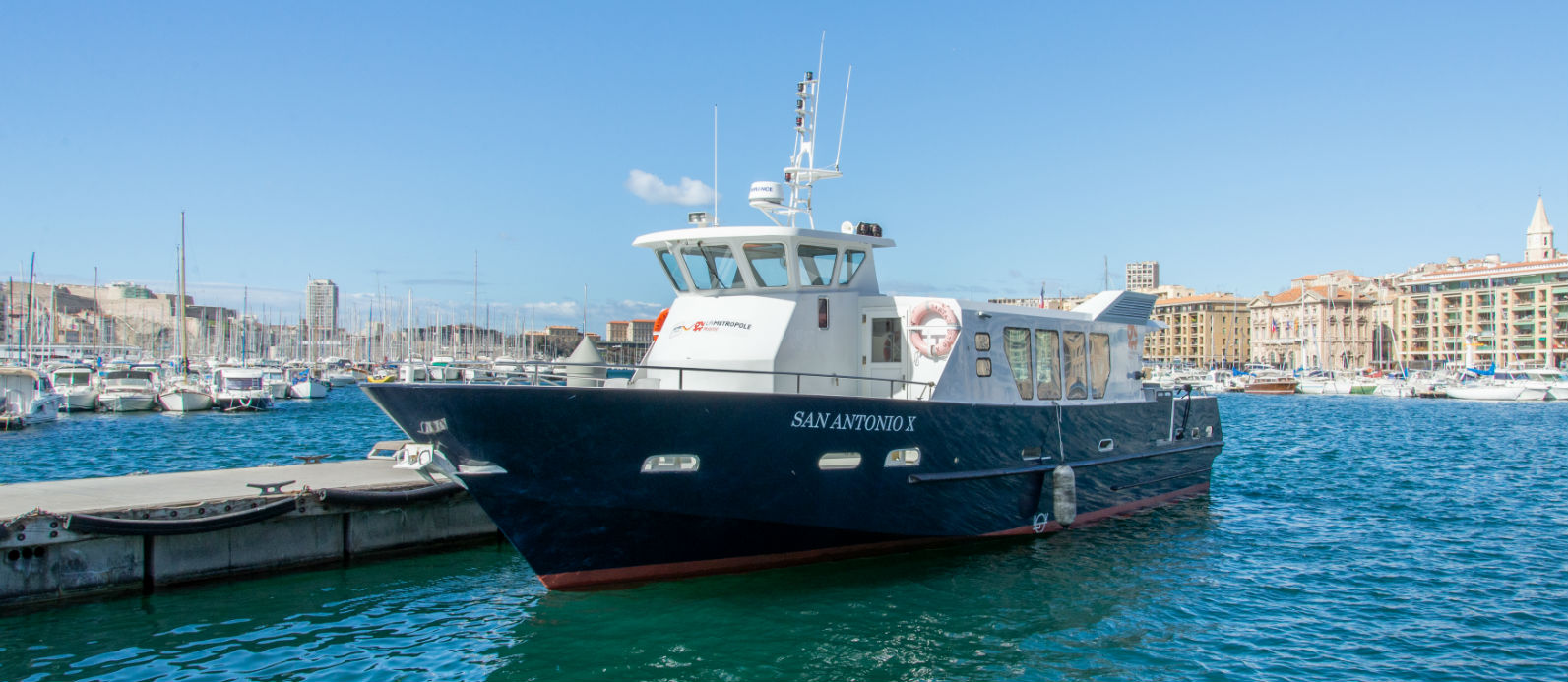 Navettes maritimes Pointe Rouge, Estaque, Les Goudes lanavette RTM