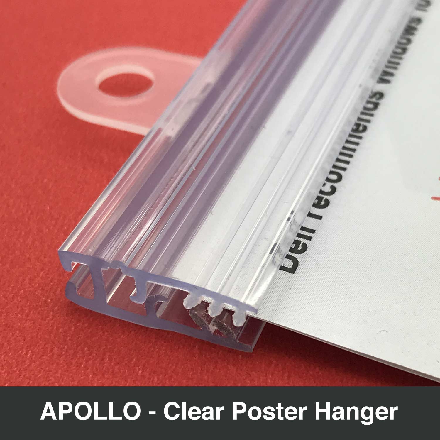 Apollo Clear Poster Hanger RT Media Solutions