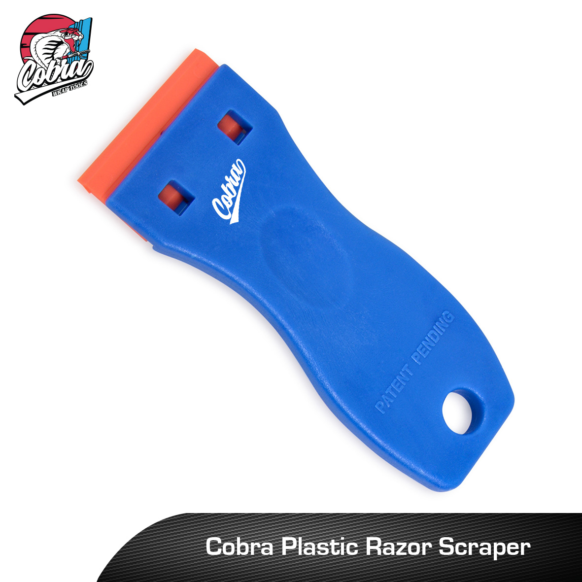 Cobra Plastic Razor Scraper & DoubleEdged Plastic Blades RT Media