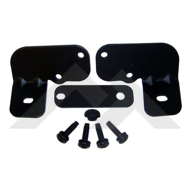 Windshield Light Bracket Kit (Black) RT OffRoad