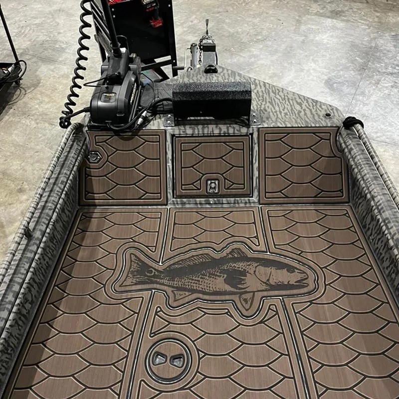 Orange TX Boat Upgrade Boat Modification