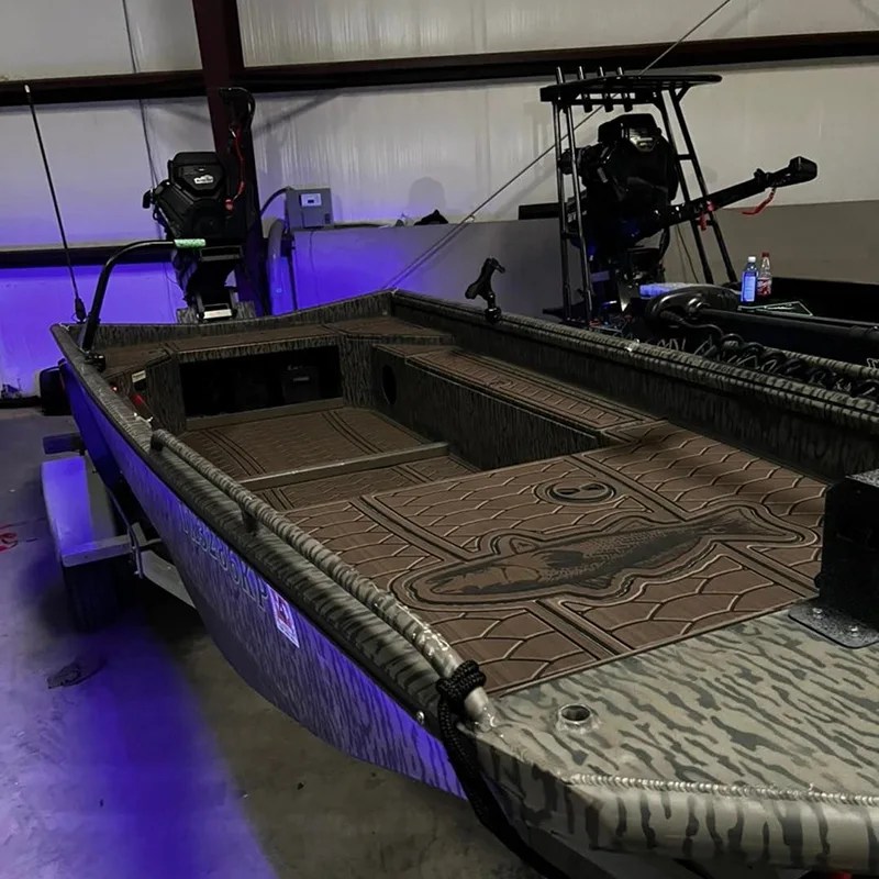 Orange TX Boat Upgrade Boat Modification