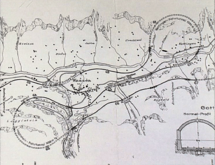 Les Meilleures Destinations À Visiter Et La Culture Locale Du Tunnel Du Gothard Carte Le premier tunnel du Gothard rts.ch Archives