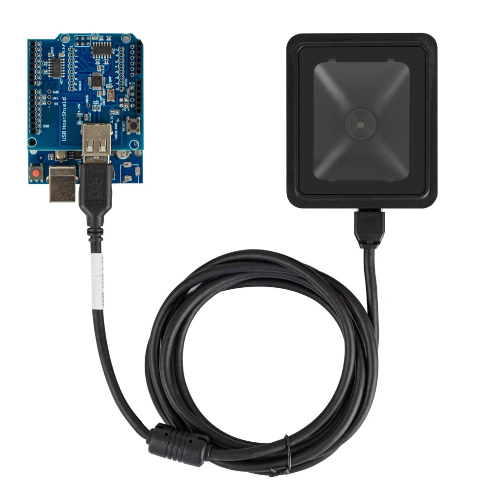QR barcode scanner for Arduino Use QR barcode scanner with Arduino