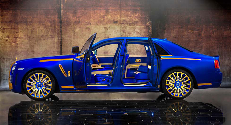 The Mansory RollsRoyce Ghost The White Ghost