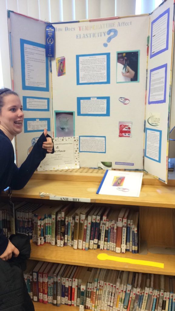 Seventh Grader Wins Science Fair For Rubber Band Experiment