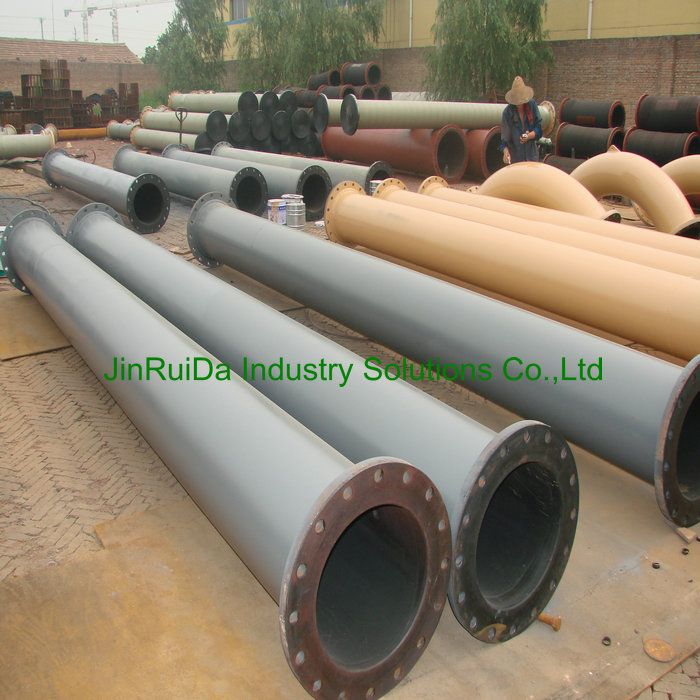 Rubber Lined Pipe Rubber Lined Carbon Steel Piping