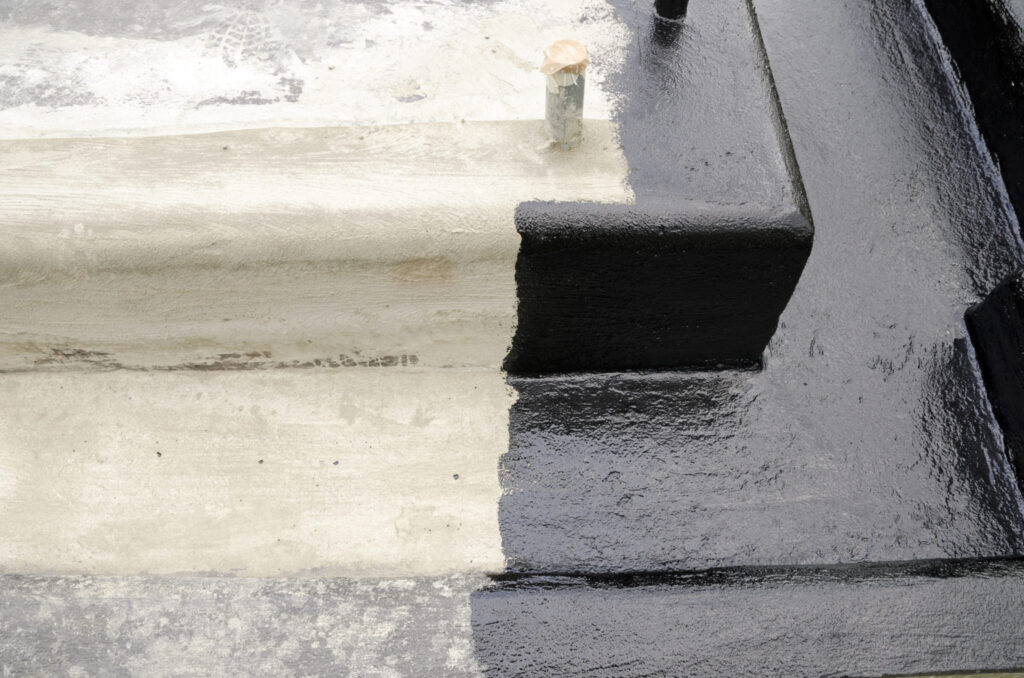 Rubberseal Liquid Rubber Waterproofing Roll On Black rubberseal