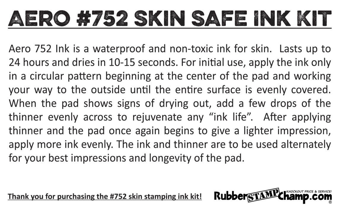 ReInking SkinSafe Ink Kits