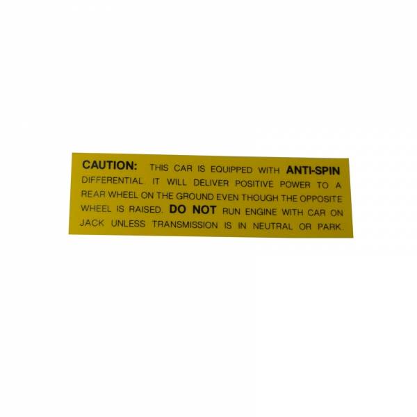 AntiSpin Decal
