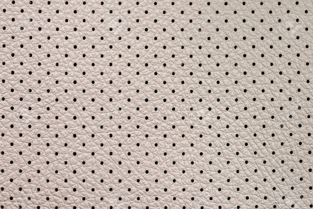 How To Repair Perforated Leather Upholstery with Leather Filler