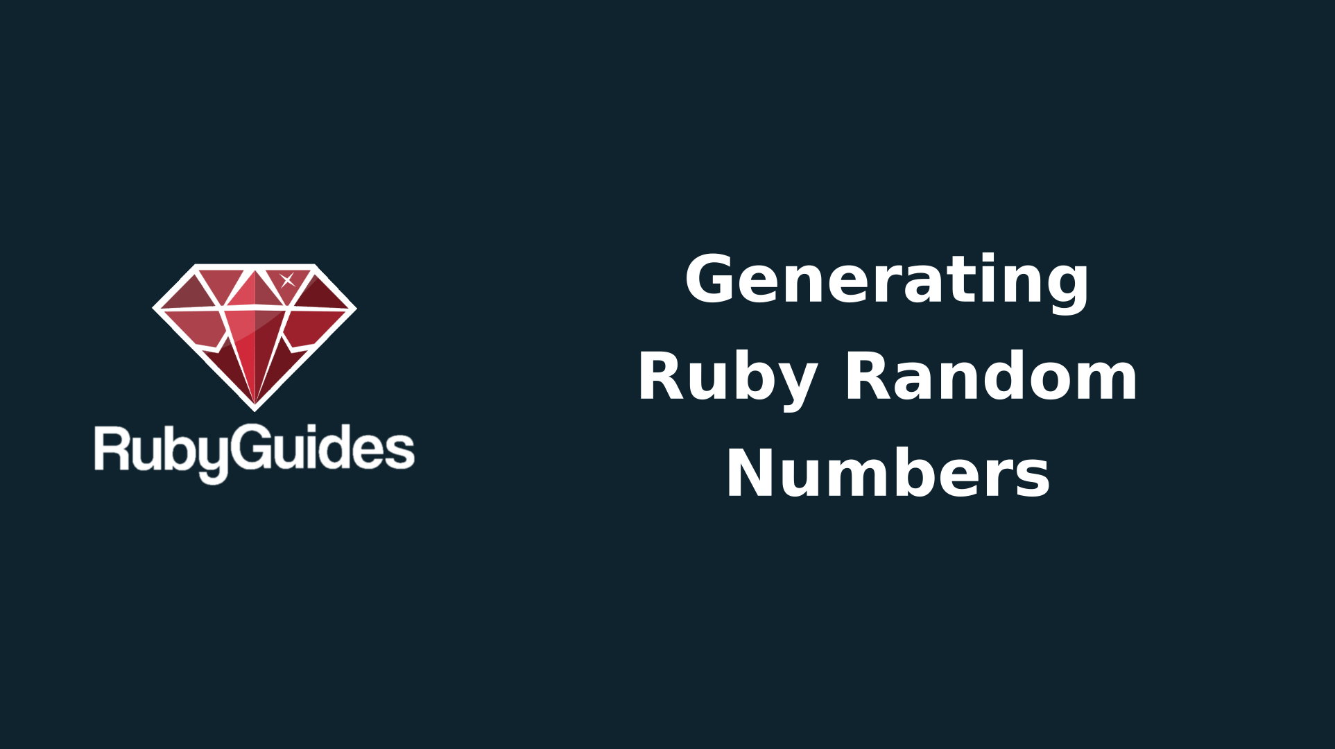 How to Generate Random Numbers & Strings in Ruby