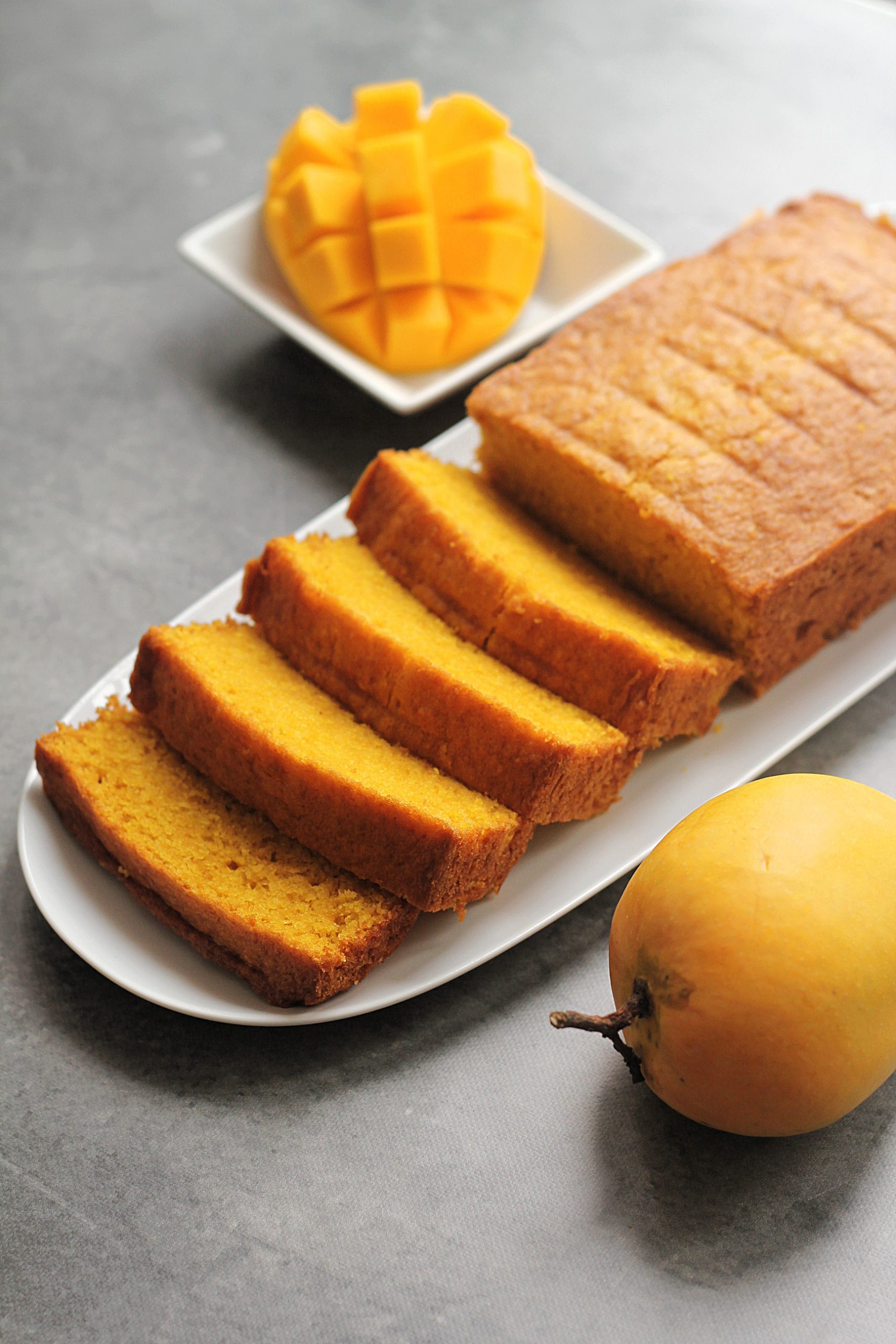 Mango Cake + Video! Ruchik Randhap