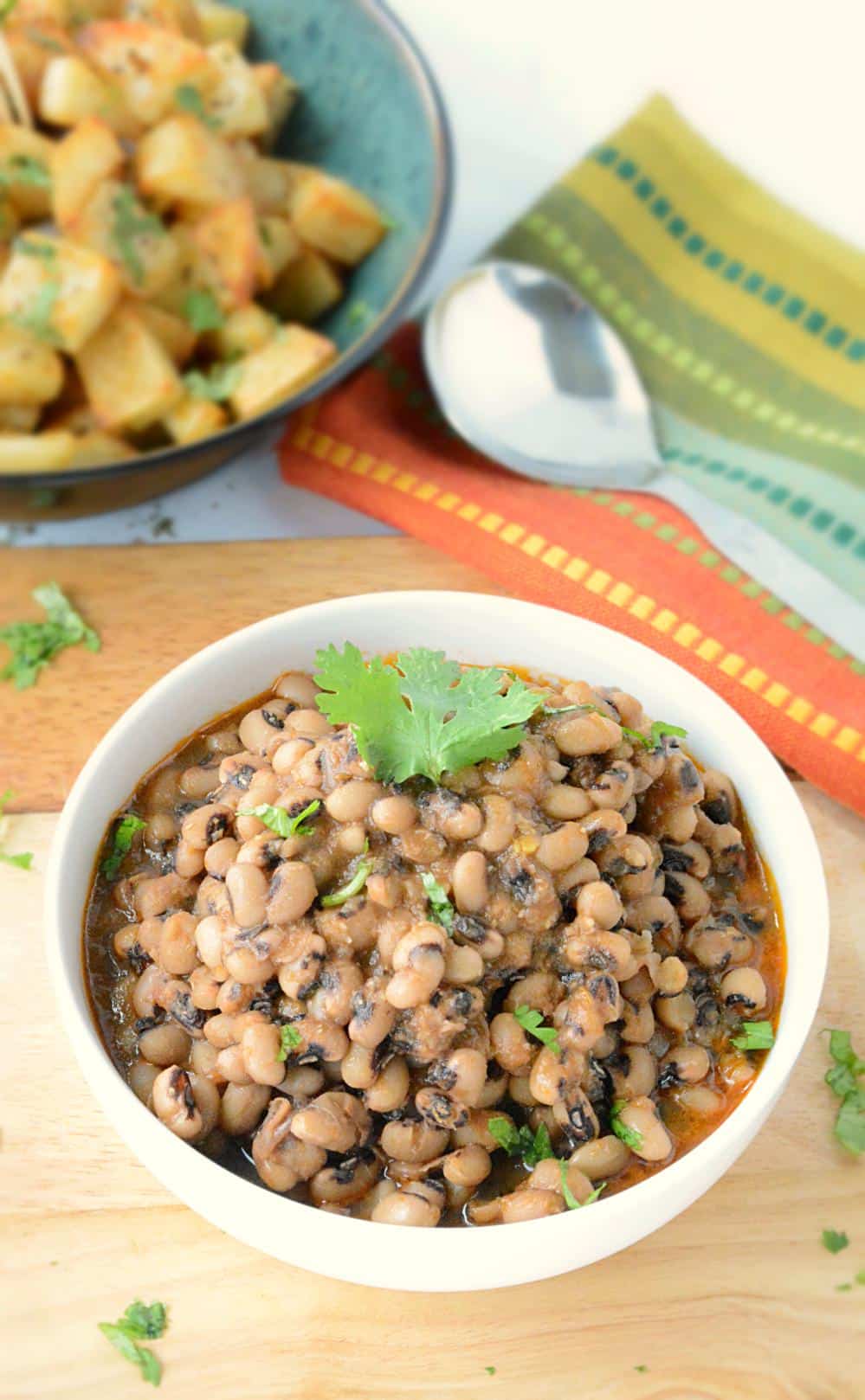 Punjabi lobia masala no onion no garlic recipe