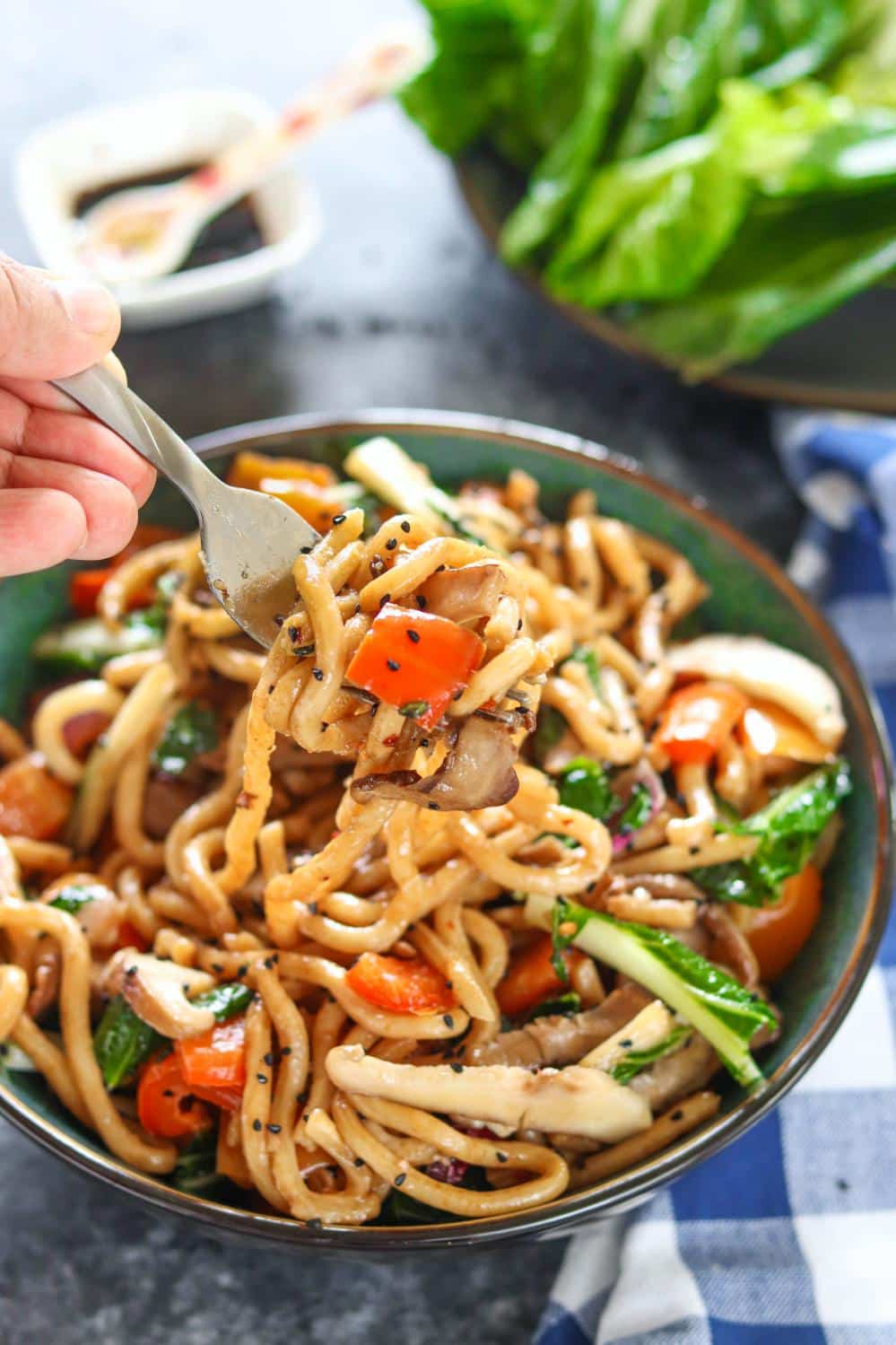 Vegan Stir Fry Noodles Sarah's Vegan Kitchen