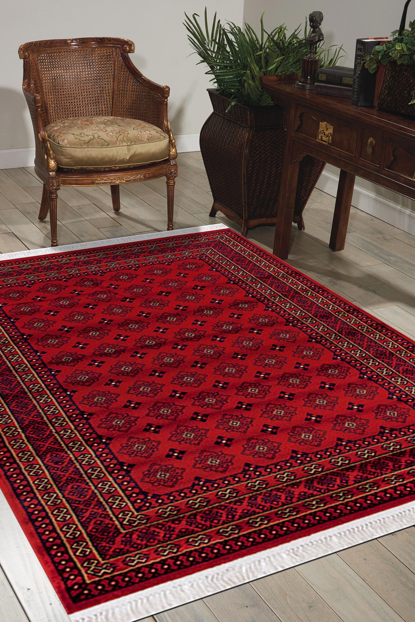 Afghan Geometric Rug Red Rugs Free Shipping Available