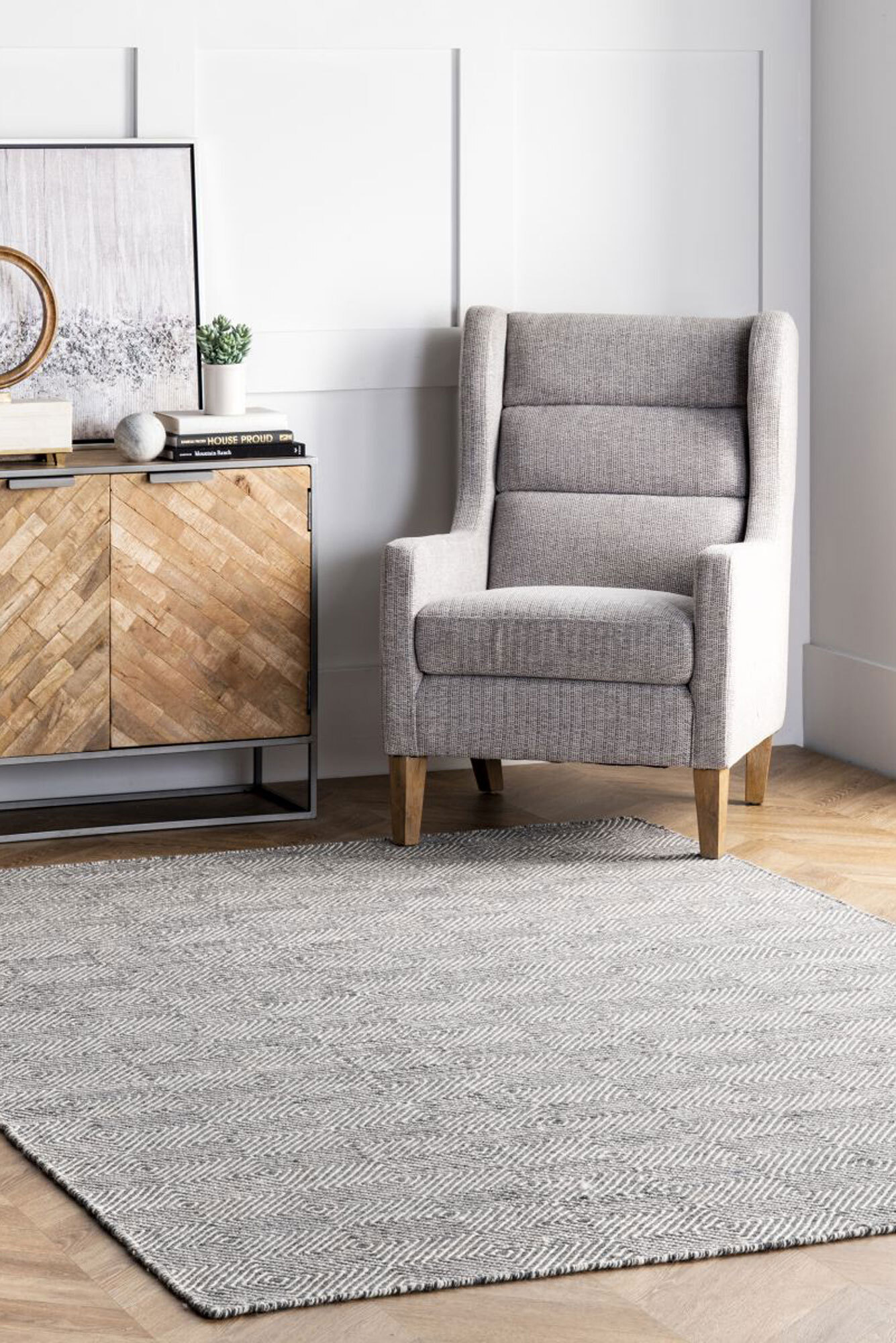 Scandi Flatweave Rug Grey Rugs Flexible Payment Options