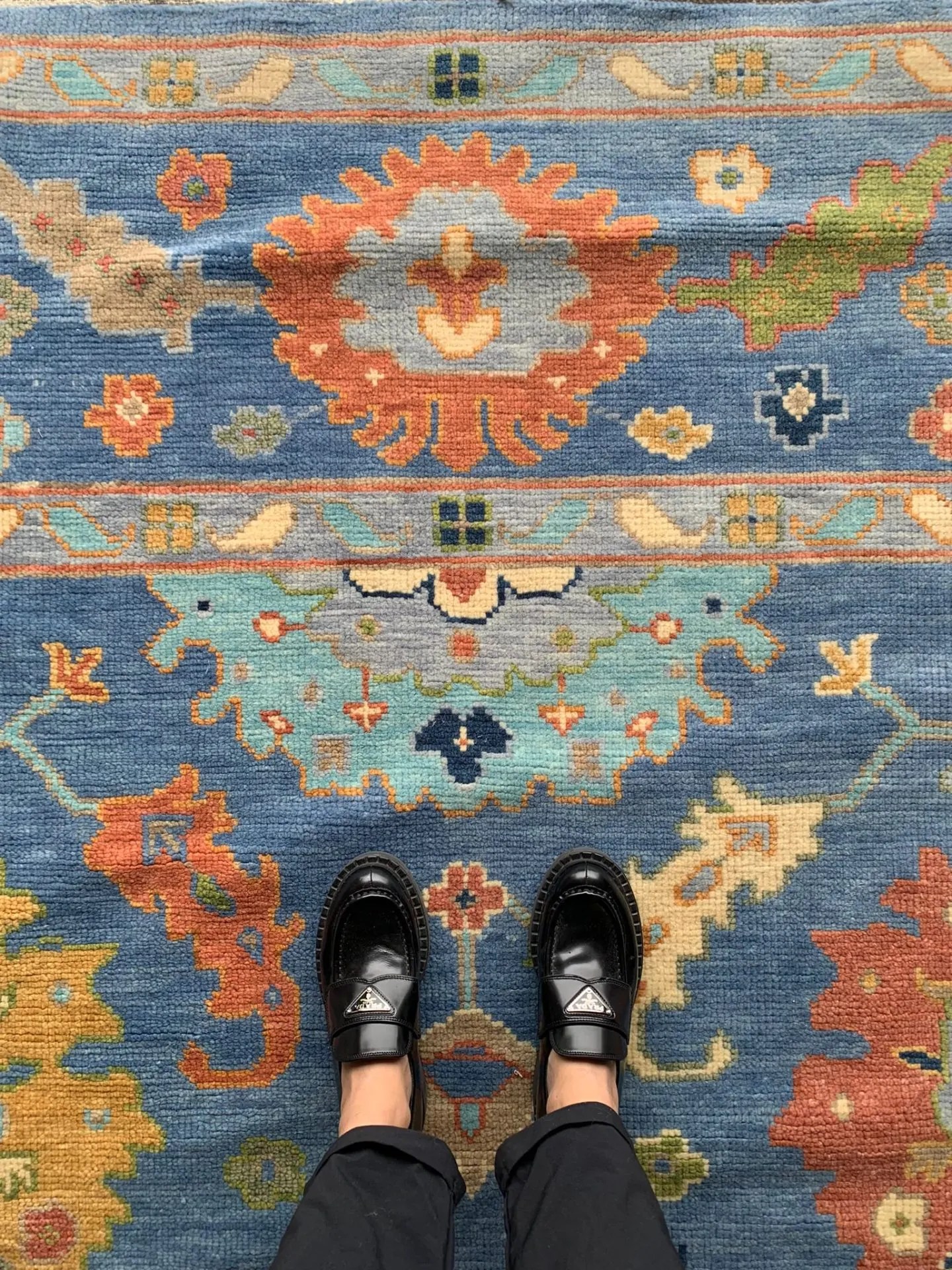 Bunting 9’x12′ Rugvite Handmade Rug Store Austin, TX