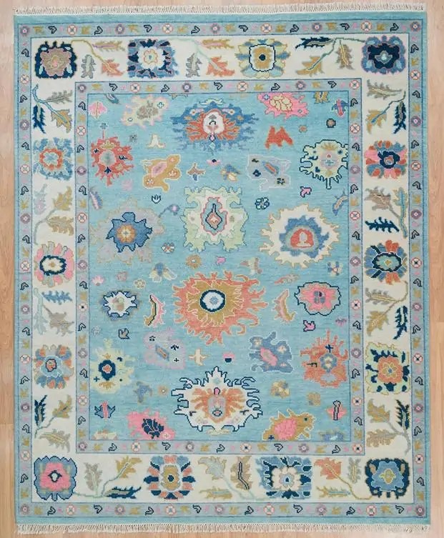 Made to Order Spring Garden Handmade Wool Rugs Rugvite Rug Store