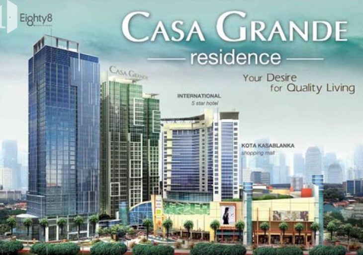 Sewa Jual Apartemen Casa Grande di Jakarta Selatan
