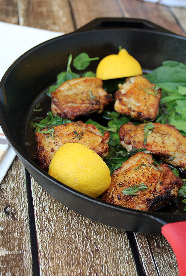 Crispy Chipotle Chicken Thighs Ruled Me