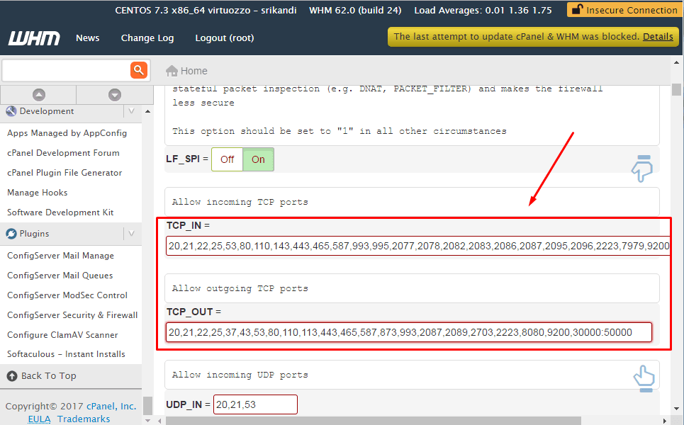 Setting IP Port at WHM cPanel VPS Rumahweb Journal