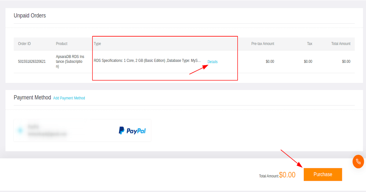 Cara Aktivasi RDS MySQL Alibaba Cloud Rumahweb
